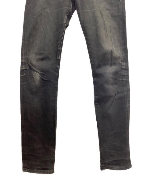 Saint Laurent Paris（サンローランパリ）Saint Laurent Paris (サンローランパリ) ブラックデニムパンツ ブラック サイズ:29の古着・服飾アイテム