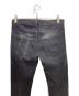 中古・古着 Saint Laurent Paris (サンローランパリ) ブラックデニムパンツ ブラック サイズ:29：18000円
