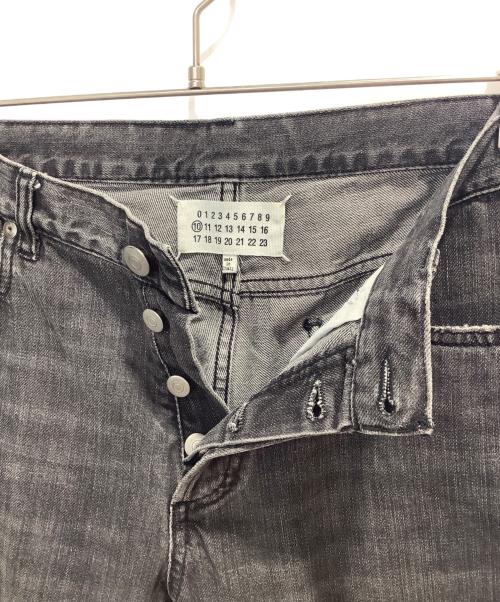 Maison Margiela（メゾンマルジェラ）Maison Margiela (メゾンマルジェラ) デニムパンツ ブラック サイズ:30の古着・服飾アイテム