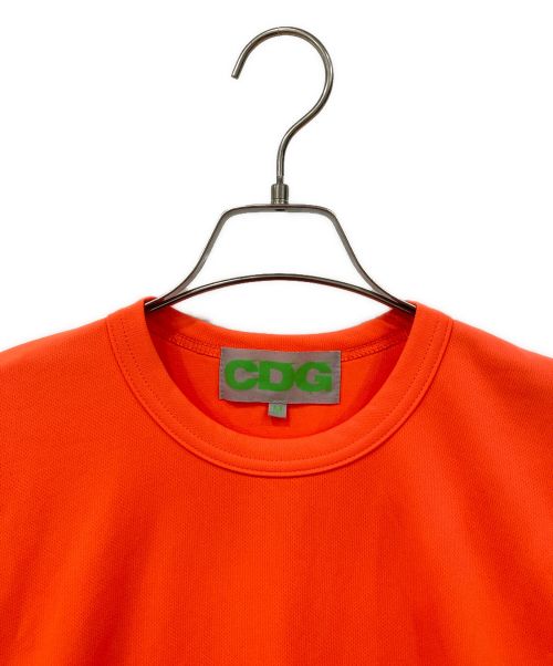 CDG（シーディージー）CDG (シーディージー) 長袖カットソー オレンジ サイズ:Mの古着・服飾アイテム