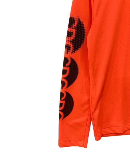CDG（シーディージー）CDG (シーディージー) 長袖カットソー オレンジ サイズ:Mの古着・服飾アイテム