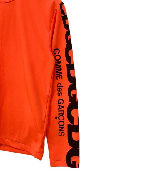 CDG（シーディージー）CDG (シーディージー) 長袖カットソー オレンジ サイズ:Mの古着・服飾アイテム