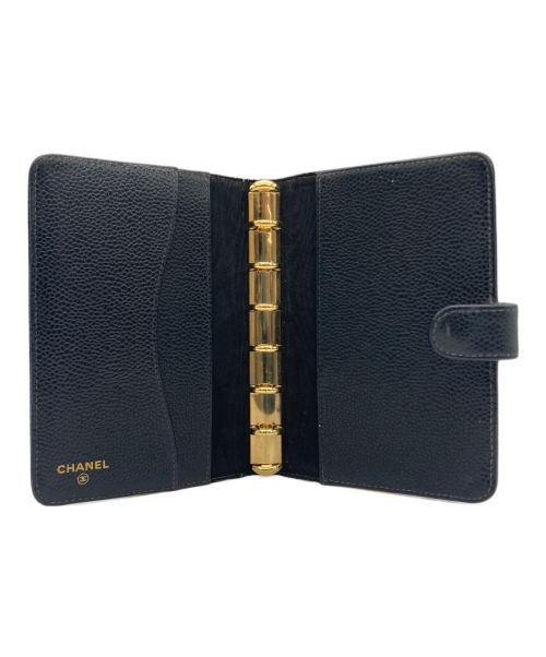 CHANEL（シャネル）CHANEL (シャネル) CHANEL ココマーク 手帳カバー ブラックの古着・服飾アイテム