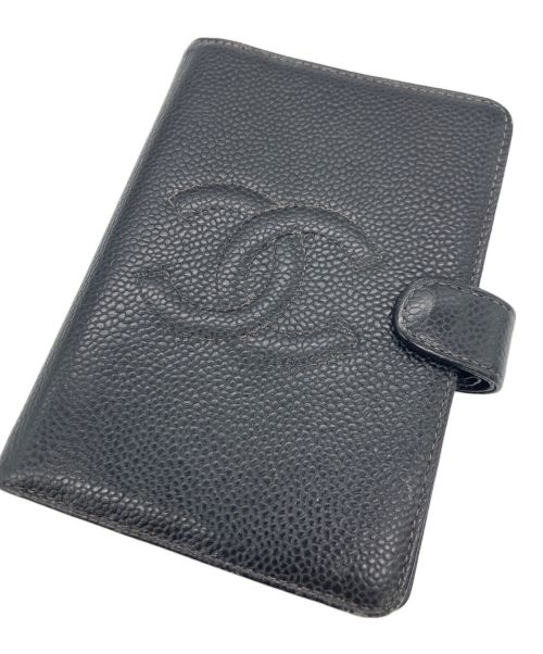 CHANEL（シャネル）CHANEL (シャネル) CHANEL ココマーク 手帳カバー ブラックの古着・服飾アイテム