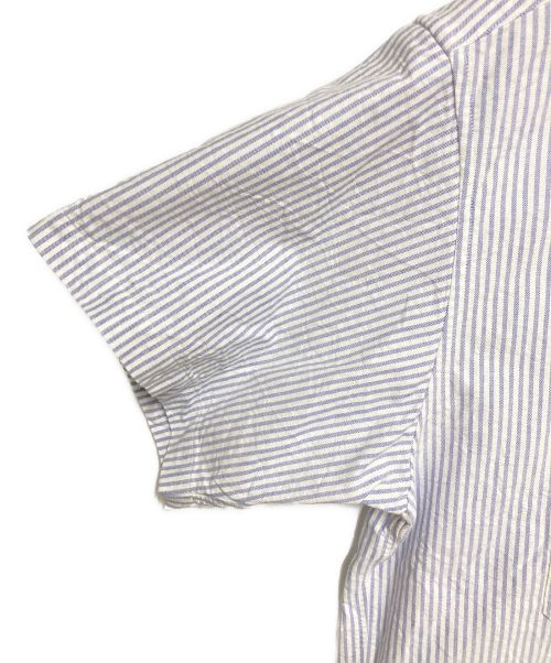 Firsthand（ファーストハンド）FIrsthand (ファーストハンド) 半袖シャツ ブルー×ホワイト サイズ:Mの古着・服飾アイテム