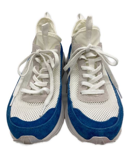 FOOT INDUSTRY（フットインダストリー）FOOT INDUSTRY (フットインダストリー) 厚底スニーカー ホワイト×ブルー サイズ:26.5㎝の古着・服飾アイテム