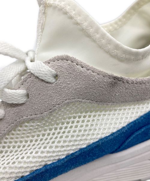 FOOT INDUSTRY（フットインダストリー）FOOT INDUSTRY (フットインダストリー) 厚底スニーカー ホワイト×ブルー サイズ:26.5㎝の古着・服飾アイテム