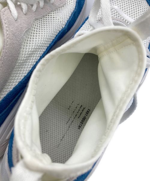 FOOT INDUSTRY（フットインダストリー）FOOT INDUSTRY (フットインダストリー) 厚底スニーカー ホワイト×ブルー サイズ:26.5㎝の古着・服飾アイテム