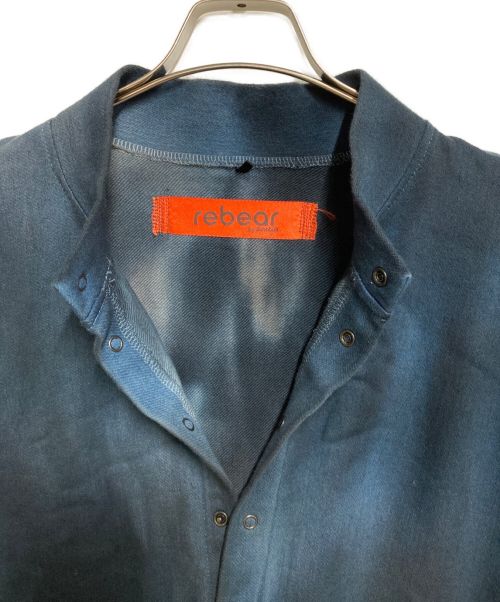 rebear by johnbull（リベアバイジョンブル）rebear by johnbull (リベアバイジョンブル) スナッププルオーバー ネイビー サイズ:Fの古着・服飾アイテム