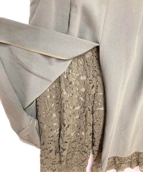 Arobe（アローブ）Arobe (アローブ) ノースリーブスキッパーワンピース グリーン サイズ:2の古着・服飾アイテム