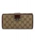 GUCCI（グッチ）の古着「長財布」｜ブラウン