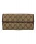 GUCCI (グッチ) 長財布 ブラウン：10000円