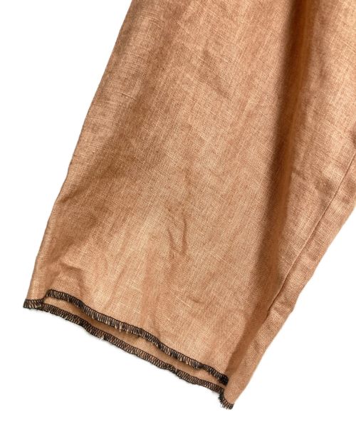 BASERANGE（ベースレンジ）BASERANGE (ベースレンジ) スクエアネックブラウス ベージュ サイズ:XS 未使用品の古着・服飾アイテム