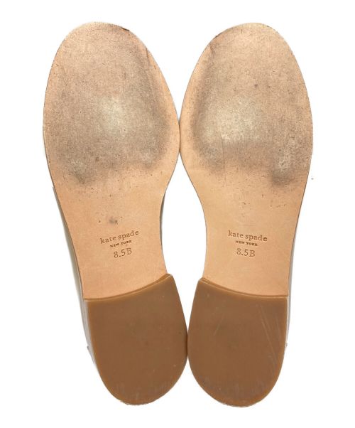Kate Spade（ケイトスペード）Kate Spade (ケイトスペード) ローファー ベージュ サイズ:8.5Bの古着・服飾アイテム