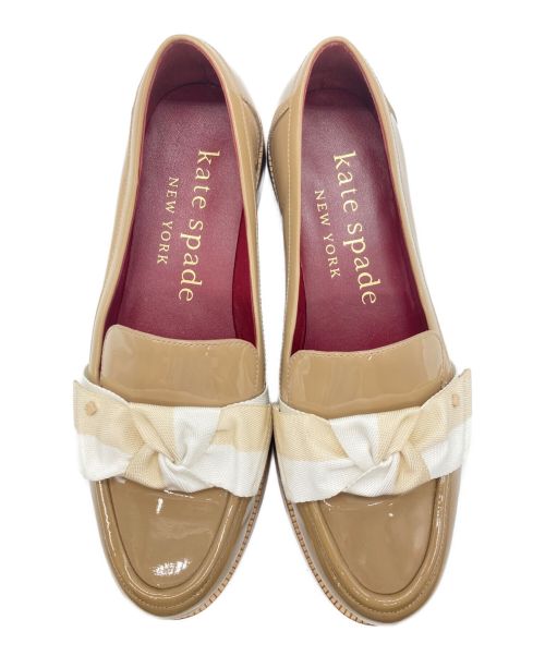 Kate Spade（ケイトスペード）Kate Spade (ケイトスペード) ローファー ベージュ サイズ:8.5Bの古着・服飾アイテム