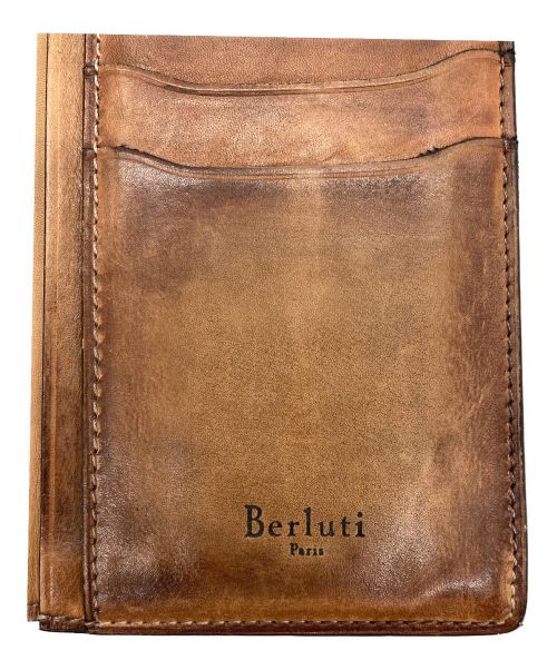 Berluti（ベルルッティ）Berluti (ベルルッティ) 長財布 ブラウン×ベージュの古着・服飾アイテム