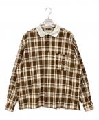 WudgeBOYワッジボーイ）の古着「長袖カットソー」｜ブラウン