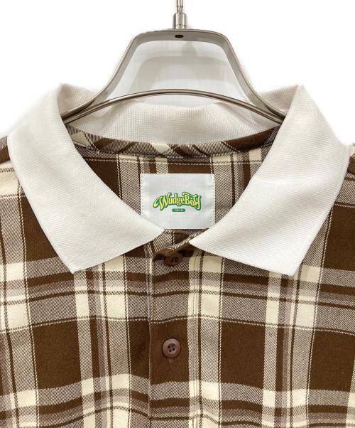 WudgeBOY（ワッジボーイ）WudgeBOY (ワッジボーイ) 長袖カットソー ブラウン サイズ:Mサイズの古着・服飾アイテム