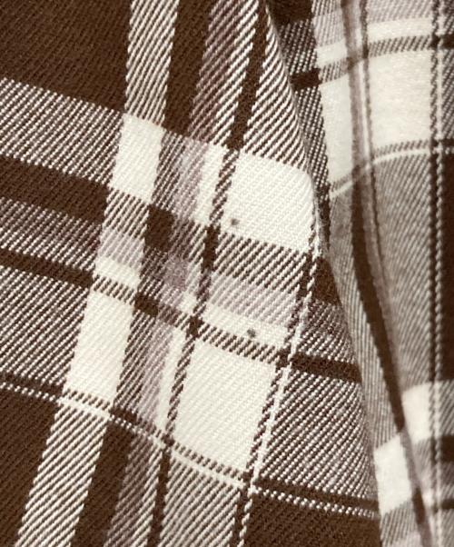 WudgeBOY（ワッジボーイ）WudgeBOY (ワッジボーイ) 長袖カットソー ブラウン サイズ:Mサイズの古着・服飾アイテム