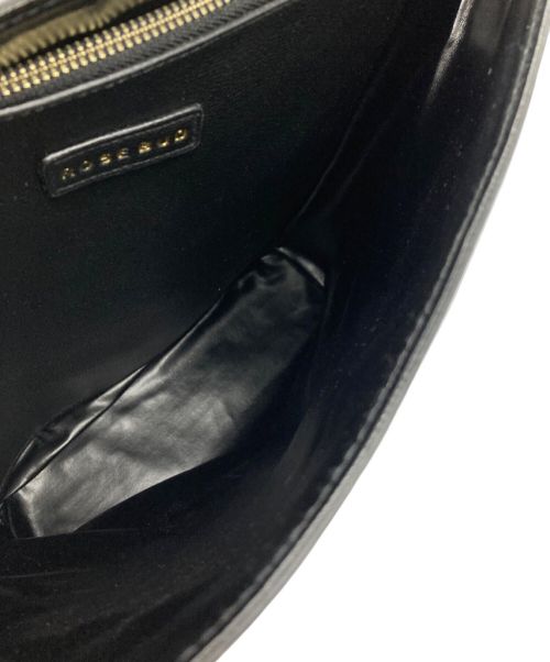 ROSE BUD（ローズバッド）ROSE BUD (ローズバッド) トートバッグ ブラックの古着・服飾アイテム