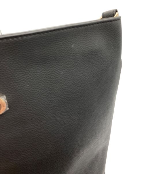 ROSE BUD（ローズバッド）ROSE BUD (ローズバッド) トートバッグ ブラックの古着・服飾アイテム