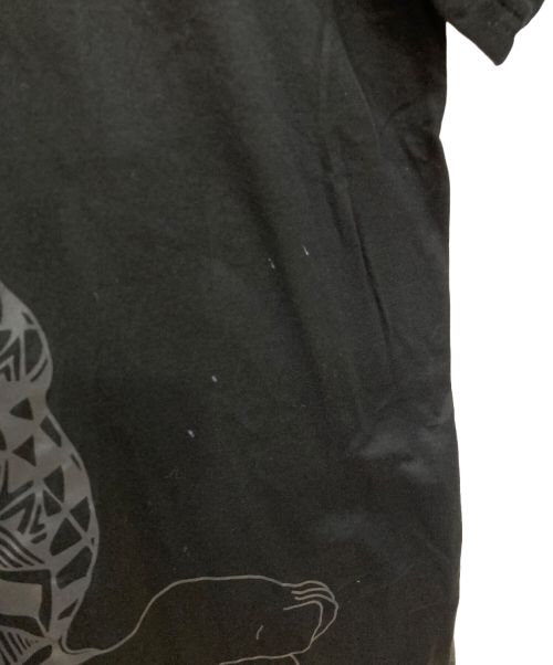 HUGO BOSS（ヒューゴ ボス）HUGO BOSS (ヒューゴ ボス) Meissen (マイセン) Tシャツ ブラック サイズ:Lの古着・服飾アイテム