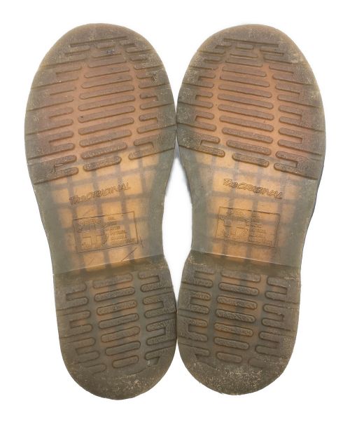 Dr.Martens（ドクターマーチン）Dr.Martens (ドクターマーチン) 3ホールシューズ ブラック×シルバー サイズ:EU41の古着・服飾アイテム