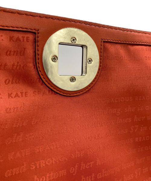 Kate Spade（ケイトスペード）Kate Spade (ケイトスペード) ショルダーバッグ オレンジの古着・服飾アイテム