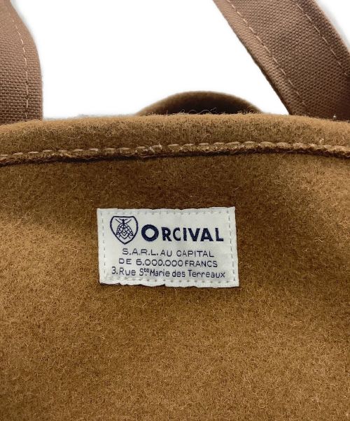 ORCIVAL（オーシバル）ORCIVAL (オーシバル) トートバッグ ブラウンの古着・服飾アイテム