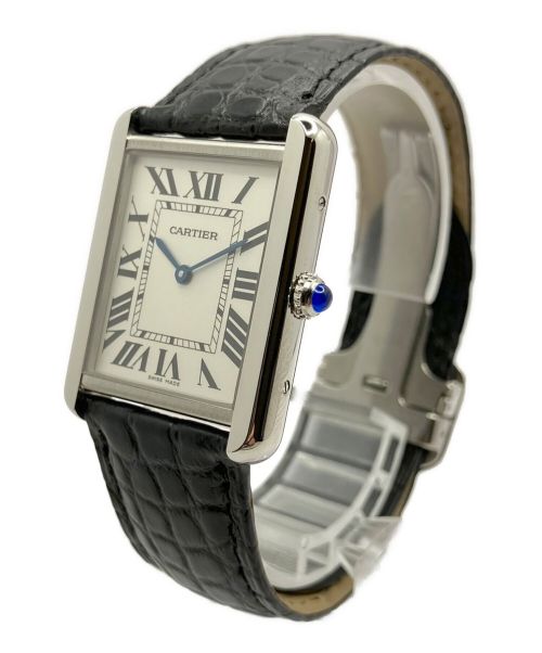 Cartier（カルティエ）Cartier (カルティエ) タンクソロLM 白文字盤 サイズ:LMの古着・服飾アイテム
