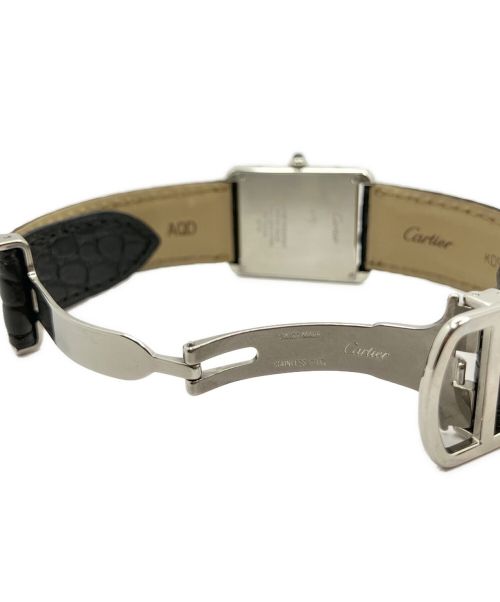 Cartier（カルティエ）Cartier (カルティエ) タンクソロLM 白文字盤 サイズ:LMの古着・服飾アイテム