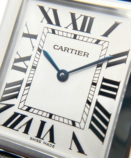 Cartier（カルティエ）Cartier (カルティエ) タンクソロLM 白文字盤 サイズ:LMの古着・服飾アイテム