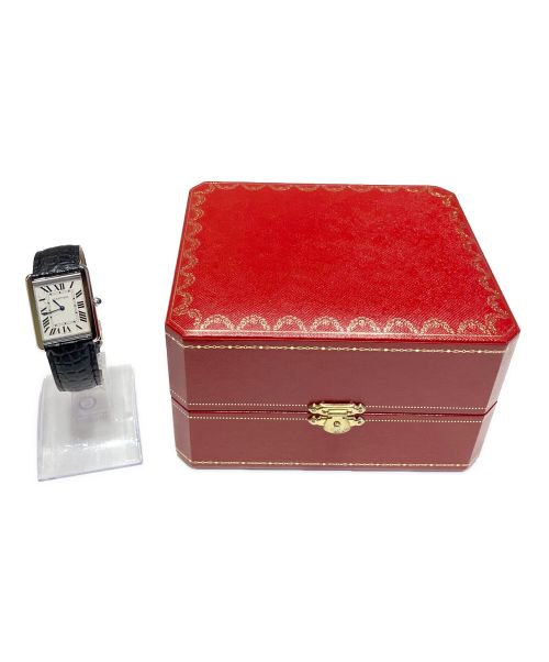 Cartier（カルティエ）Cartier (カルティエ) タンクソロLM 白文字盤 サイズ:LMの古着・服飾アイテム