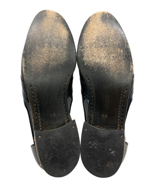 GIANNI VERSACE（ジャンニ・ヴェルサーチ）GIANNI VERSACE (ジャンニ・ヴェルサーチ) ローファー ブラック サイズ:26cmの古着・服飾アイテム