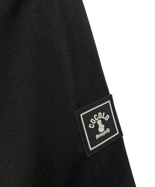 COCOLOBLAND（ココロブランド）COCOLOBLAND (ココロブランド) スイッチングシェルパーカー ブラック×ベージュ サイズ:XLの古着・服飾アイテム