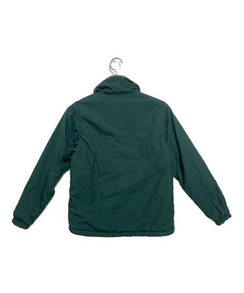 THE NORTH FACE（ザ ノース フェイス）THE NORTH FACE (ザ ノース フェイス) リバーシブルマウンテンフリースジャケット グレー×グリーン サイズ:WSの古着・服飾アイテム