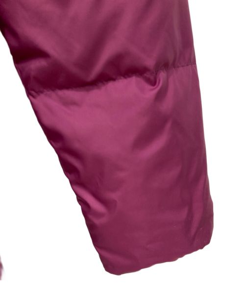 DESCENTE（デサント）DESCENTE (デサント) ロングダウンコート ピンク サイズ:Lの古着・服飾アイテム