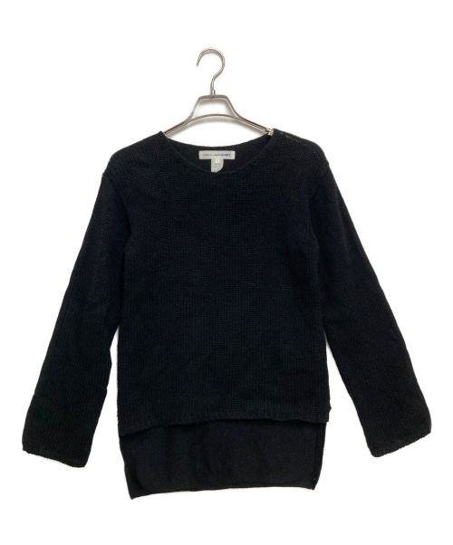 COMME des GARCONS SHIRT（コムデギャルソンシャツ）COMME des GARCONS SHIRT (コムデギャルソンシャツ) ニット ブラック サイズ:Sの古着・服飾アイテム