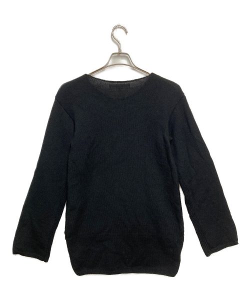 COMME des GARCONS SHIRT（コムデギャルソンシャツ）COMME des GARCONS SHIRT (コムデギャルソンシャツ) ニット ブラック サイズ:Sの古着・服飾アイテム