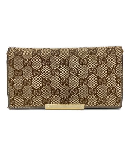 GUCCI（グッチ）GUCCI (グッチ) GG 長財布の古着・服飾アイテム