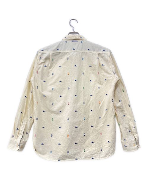 MITSUMINE（ミツミネ）MITSUMINE (ミツミネ) ロングスリーブシャツ イエロー サイズ:Lの古着・服飾アイテム