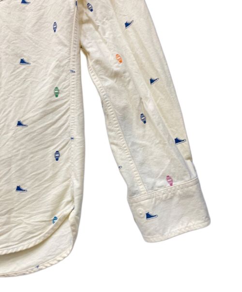 MITSUMINE（ミツミネ）MITSUMINE (ミツミネ) ロングスリーブシャツ イエロー サイズ:Lの古着・服飾アイテム