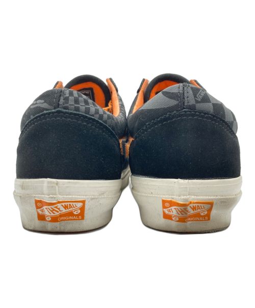 VANS（ヴァンズ）VANS (バンズ) PORTER (ポーター) ローカットスニーカー ブラック×オレンジ サイズ:28の古着・服飾アイテム