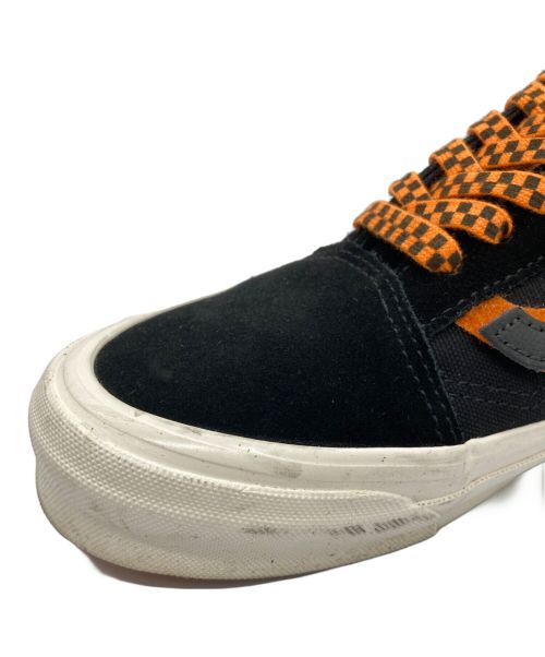 VANS（ヴァンズ）VANS (バンズ) PORTER (ポーター) ローカットスニーカー ブラック×オレンジ サイズ:28の古着・服飾アイテム