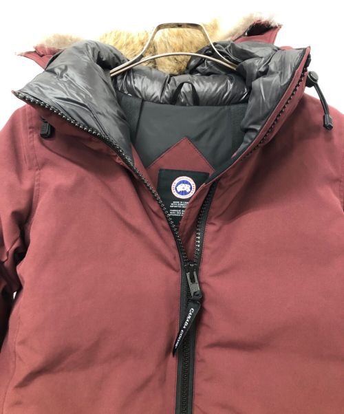 CANADA GOOSE（カナダグース）CANADA GOOSE (カナダグース) ROSEMONT PARKA ボルドー×ブラック サイズ:Mの古着・服飾アイテム