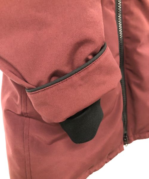 CANADA GOOSE（カナダグース）CANADA GOOSE (カナダグース) ROSEMONT PARKA ボルドー×ブラック サイズ:Mの古着・服飾アイテム