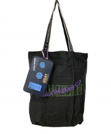 Samantha Vega×エヴァンゲリオン（サマンサベガ×エヴァンゲリオン）の古着「ナイロントートバッグ」｜ブラック