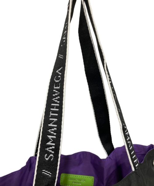 Samantha Vega（サマンサベガ）Samantha Vega (サマンサベガ) エヴァンゲリオン (エヴァンゲリオン) ナイロントートバッグ ブラックの古着・服飾アイテム