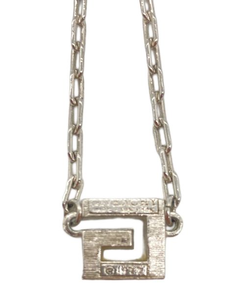 GIVENCHY（ジバンシィ）GIVENCHY (ジバンシィ) ロゴネックレス シルバーの古着・服飾アイテム