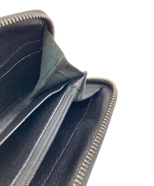 IL BISONTE（イル ビゾンテ）IL BISONTE (イル ビゾンテ) L字ファスナー長財布 ブラックの古着・服飾アイテム